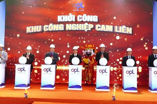 Khởi công dự án Đầu tư xây dựng và kinh doanh cơ sở hạ tầng Khu công nghiệp Cam Liên