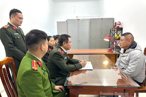 Công an tỉnh Tuyên Quang truy bắt thành công đối tượng có lệnh bắt giữ quốc tế