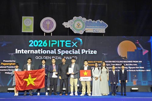 Đoàn học sinh Việt Nam đạt thành tích ấn tượng tại Cuộc thi IPITEx 2026