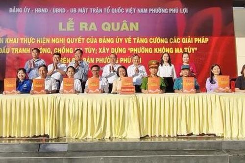 Phường Phú Lợi: Phấn đấu xây dựng 100% khu phố không ma túy vào cuối năm 2028