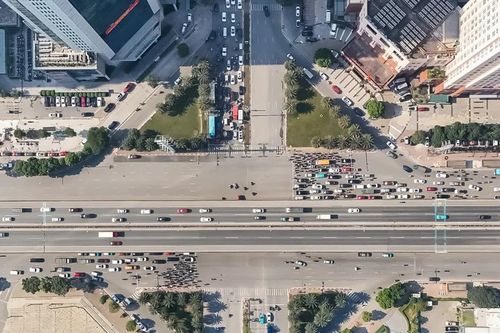 Toàn cảnh khu vực dự kiến xây hầm chui 6 làn xe ở phía Tây Hà Nội