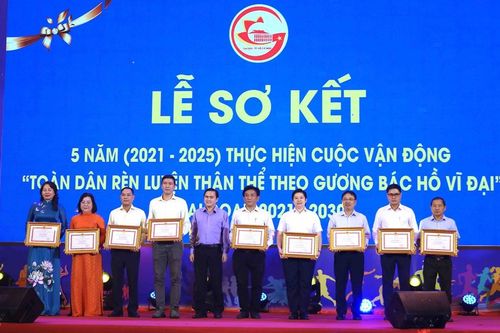 TP.HCM sơ kết 5 năm phong trào rèn luyện thân thể theo gương Bác Hồ