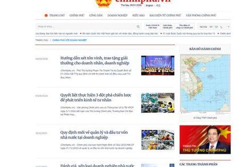 Điểm tựa thông tin của cộng đồng doanh nghiệp Việt Nam