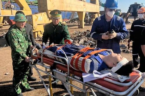 Thanh Hóa: Kịp thời cứu hộ người nước ngoài bị tai nạn lao động