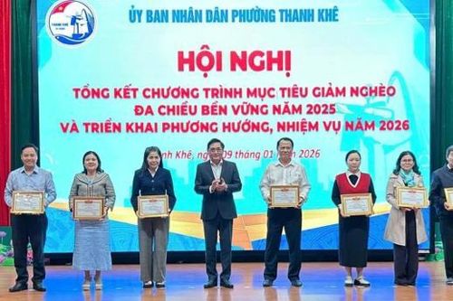 Phường Thanh Khê có trên 182 hộ nghèo vươn lên thoát nghèo bền vững