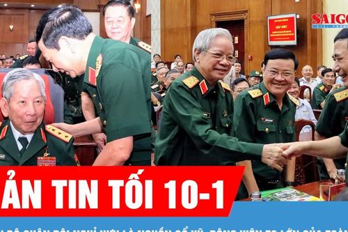 Bản tin tối 10-1: Thủ đô Hà Nội phải định vị, vận hành như trung tâm kiến tạo phát triển quốc gia; Cán bộ Quân đội nghỉ hưu là nguồn cổ vũ, động viên to lớn của toàn quân