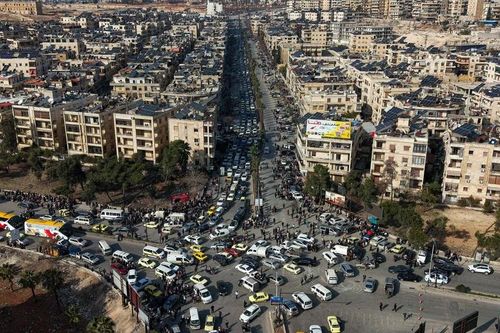 Hình ảnh người dân Syria sơ tán vì bạo lực ở Aleppo