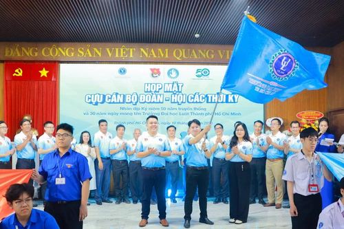 Hành trình trở về ký ức của các thế hệ cán bộ Đoàn - Hội Trường ĐH Luật TPHCM