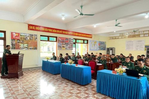 Bộ đội Biên phòng tỉnh Sơn La: Tập huấn, bồi dưỡng kiến thức nghiệp vụ pháp luật cho cán bộ các đồn Biên phòng