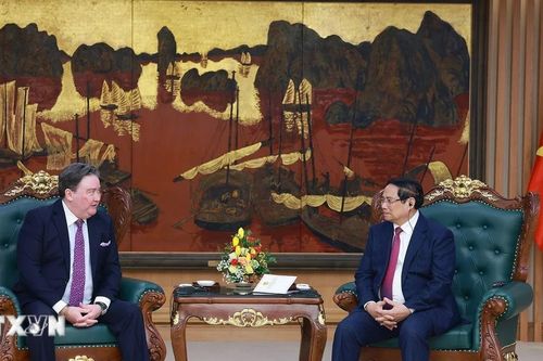 Thủ tướng tiếp Đại sứ Hoa Kỳ tại Việt Nam Marc Knapper đến chào từ biệt