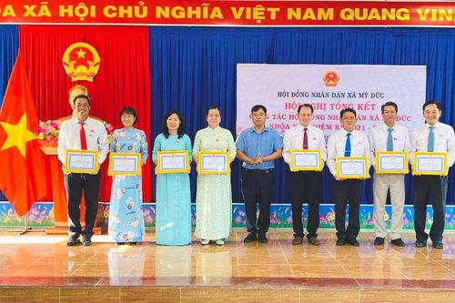HĐND xã Mỹ Đức tăng cường đối thoại, lắng nghe ý kiến cử tri