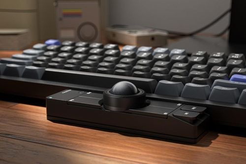 Keychron Nape Pro: Trackball không dây dùng firmware ZMK có giá dự kiến 130 USD