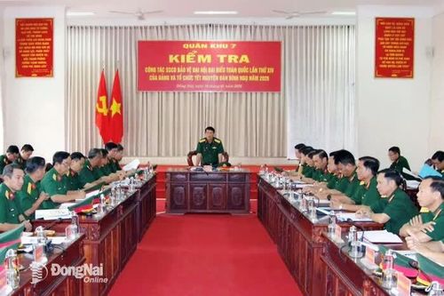 Duy trì nghiêm công tác trực cao điểm bảo vệ an toàn tuyệt đối Đại hội Đảng lần thứ XIV