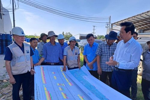 Đồng Tháp: Kiểm tra tiến độ và tháo gỡ khó khăn Dự án Đường tỉnh 857