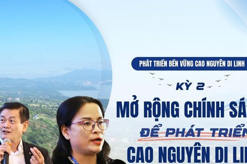 Phát triển bền vững Cao nguyên Di Linh: Bài 2 - Mở rộng chính sách để phát triển Cao nguyên Di linh