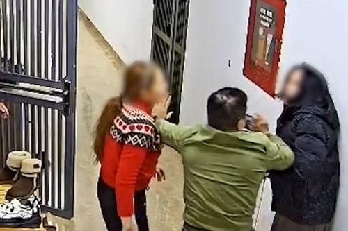 Công an triệu tập người phụ nữ hành hung cư dân tại chung cư ở Từ Liêm Hà Nội