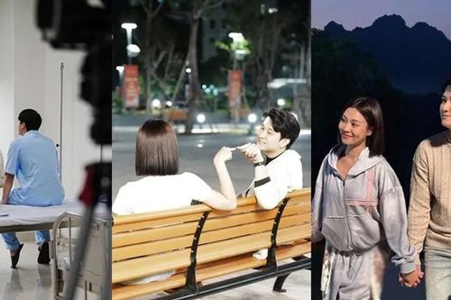 Phim Cách em 1 milimet: Huỳnh Anh và Quỳnh Châu gây sốt với loạt ảnh hậu trường ngọt ngào