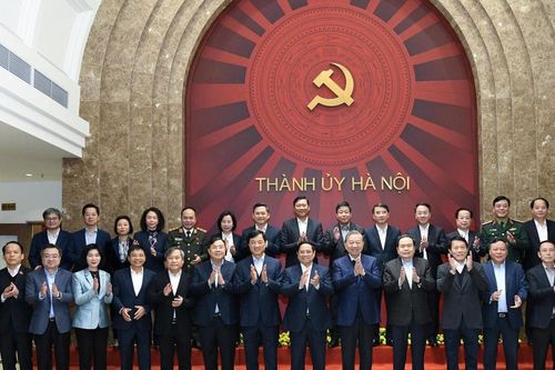 Tổng Bí thư Tô Lâm làm việc với Ban Thường vụ Thành ủy Hà Nội