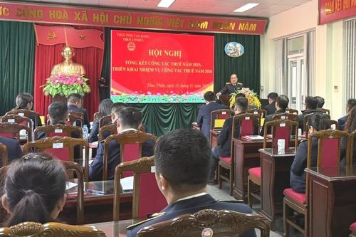 Thuế cơ sở 1 triển khai nhiệm vụ năm 2026