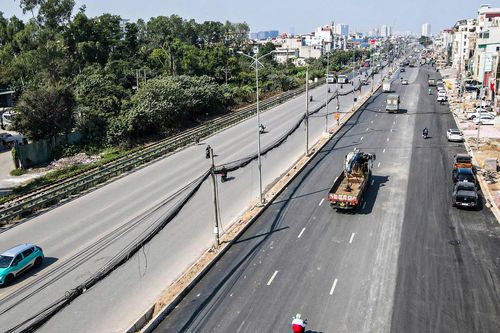 Quốc lộ 1A Văn Điển - Ngọc Hồi thành đại lộ 8 làn xe sau 15 năm
