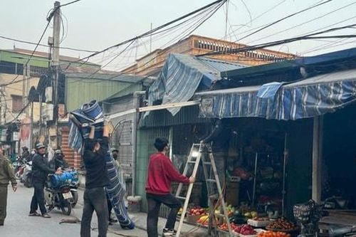Phường Lĩnh Nam hoàn thành giải tỏa 3 chợ cóc, chợ tạm