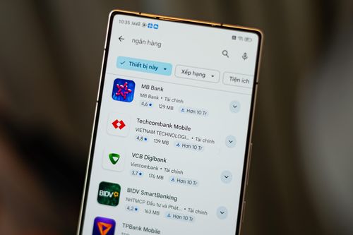Máy Android xách tay khó chạy app ngân hàng từ ngày 1/3