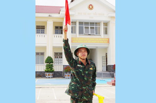 Gương mẫu, trách nhiệm từ người tiểu đội trưởng trẻ