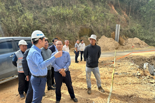 Thúc đẩy tiến độ dự án cải tạo, nâng cấp Quốc lộ 28B, bảo đảm hoàn thành trong tháng 3-2026