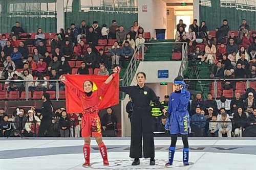 Lò Thị Phung giành huy chương vàng Giải vô địch MMA châu Á 2026