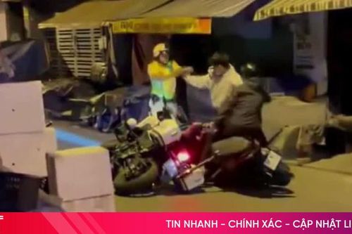 Xác minh clip hai thanh niên cản trở lực lượng CSGT làm nhiệm vụ