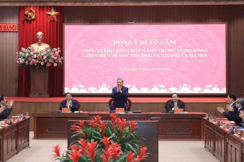 Tổng Bí thư Tô Lâm: Quy hoạch hôm nay sẽ quyết định Hà Nội sau 50 năm, 100 năm