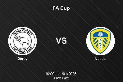 Nhận định Derby vs Leeds - Kịch tính vòng đấu FA Cup tại Pride Park