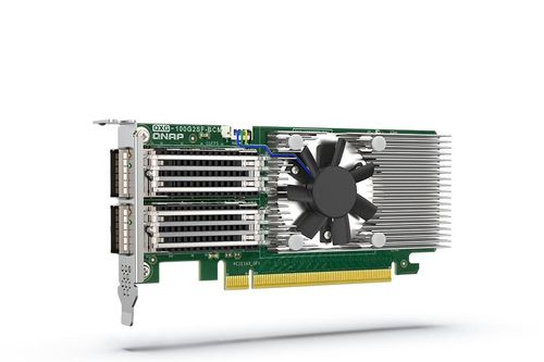 QNAP ra mắt card mạng QXG-100G2SF-BCM: Giải pháp băng thông 200 Gbps cho máy chủ