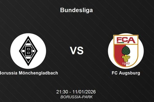 Nhận định Borussia Mönchengladbach vs FC Augsburg - Bundesliga