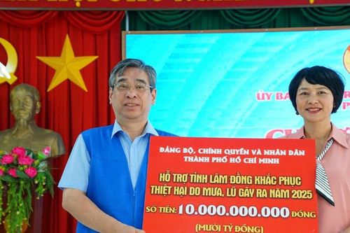 TP. Hồ Chí Minh hỗ trợ Lâm Đồng 10 tỷ đồng khắc phục hậu quả mưa lũ