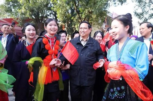 Thủ tướng Chính phủ Phạm Minh Chính dự Lễ Khởi công công trình đầu tư tại Trường Phổ thông vùng cao Việt Bắc