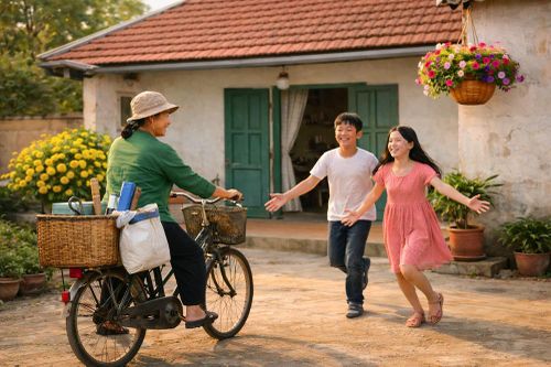 Dọn nhà đón Tết, dọn cả những gánh nặng trong lòng mẹ