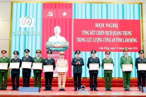 Công an tỉnh Lâm Đồng hoàn thành vượt tiến độ 'Chiến dịch Quang Trung'