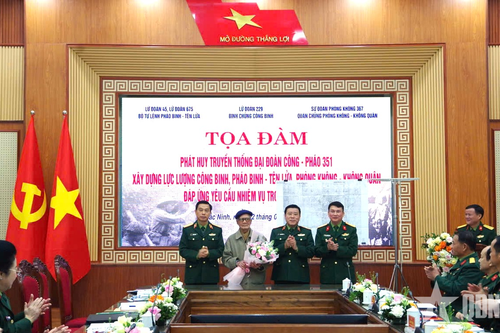 Đại đoàn Công - Pháo 351 đánh dấu bước trưởng thành mới của Quân đội ta