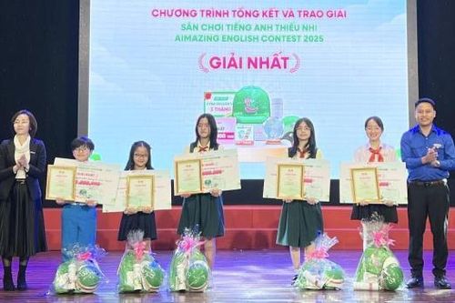 Trao giải ' AImazing English Contest 2025' và khai mạc Ngày hội tiếng Anh thiếu nhi Đà Nẵng