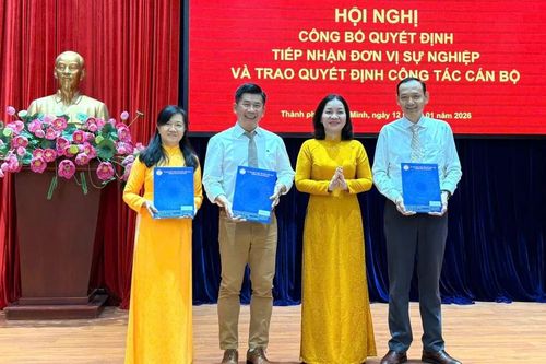 Ủy ban MTTQ Việt Nam TPHCM tiếp nhận đơn vị sự nghiệp trực thuộc