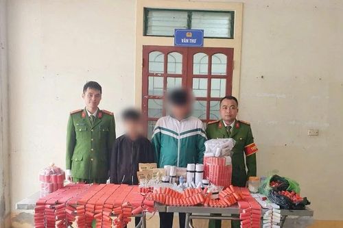 Học sinh ở Nghệ An bí mật chế tạo pháo nổ, công an thu giữ số lượng khủng