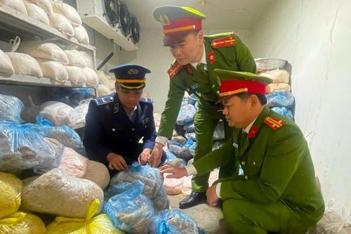 Nghệ An tiêu hủy hơn 2 tấn thực phẩm bẩn trước Tết