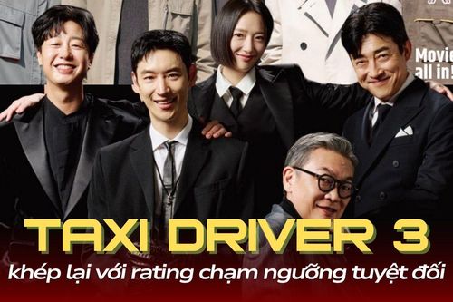 Taxi Driver khép lại mùa 3 với rating gần chạm ngưỡng tuyệt đối
