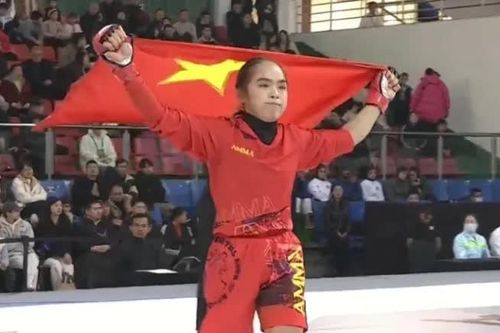Nữ võ sĩ Đồng Nai Lò Thị Phung giành huy chương vàng giải Võ thuật tổng hợp (MMA) châu Á