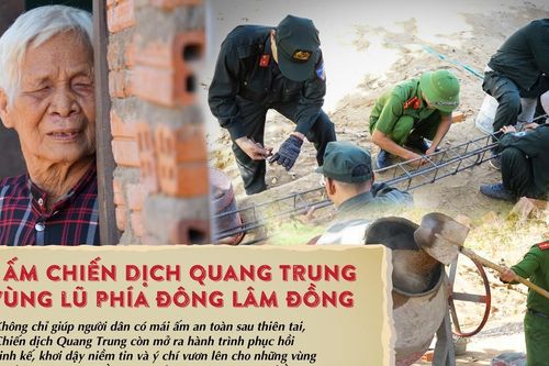 Dựng lại mái ấm sau thiên tai