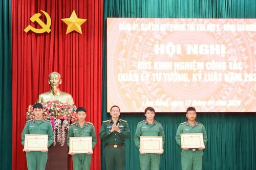 Phòng thủ khu vực 2 - Đông Gia Nghĩa nâng cao chất lượng quản lý tư tưởng và kỷ luật