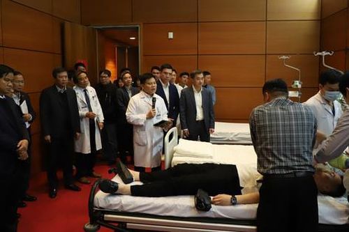 Ngành Y tế diễn tập, sẵn sàng phục vụ Đại hội XIV của Đảng