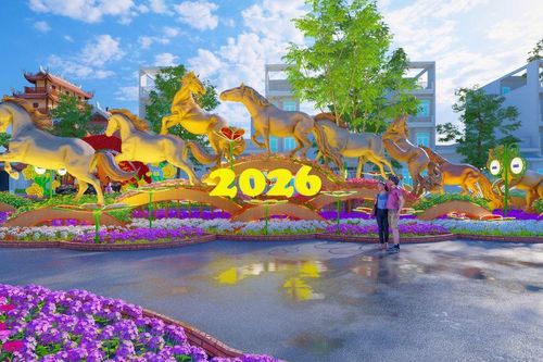 TP. Cần Thơ: Đường hoa nghệ thuật Xuân Bính Ngọ năm 2026 được tổ chức tại phường Ninh Kiều