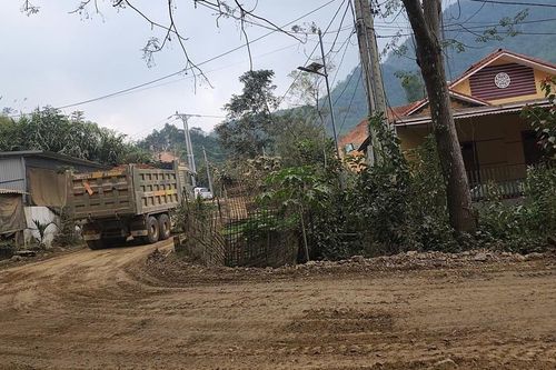 Kết quả kiểm tra vụ đường tỉnh 259 ở Thái Nguyên: Xe thi công cao tốc gây hư hỏng